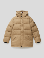 Steppjacke mit Fischgrat-Dessin von Tommy Hilfiger Teens Braun - 48