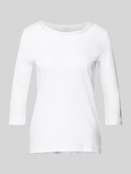 Longsleeve mit 3/4-Ärmel von Christian Berg Woman Weiß - 22