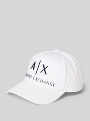 Baseballpet met labeldetail van ARMANI EXCHANGE - 8