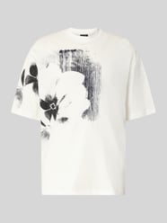 Comfort Fit T-Shirt mit Motiv-Print von Armani Exchange - 48