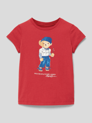 T-shirt met ronde hals van Polo Ralph Lauren Kids Rood - 41