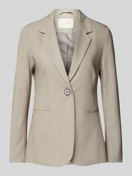 Blazer mit Leistentaschen Modell 'SAKURA' von Kaffe Braun - 9