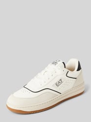 Sneakers met labeldetail, model 'RETRO' van EA7 Emporio Armani - 23