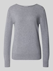 Regular Fit Strickpullover aus Viskose-Mix mit U-Boot-Ausschnitt von Christian Berg Woman - 4