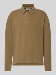 Loose fit poloshirt van katoen model 'Thiago' van Wood Wood - 9