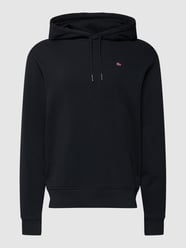 Hoodie met logostitching, model 'BALIS' van Napapijri Zwart - 37