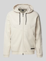 Sweatjacke mit Kapuze von EA7 Emporio Armani Beige - 37