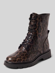 Schnürstiefel mit Allover-Muster von Tamaris - 13