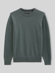 Regular Fit Pullover aus Baumwoll-Mix mir Schurwoll-Anteil von Marc O'Polo - 38