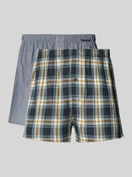 Regular Fit Boxershorts aus reiner Baumwolle im 2er-Pack von SCHIESSER - 31