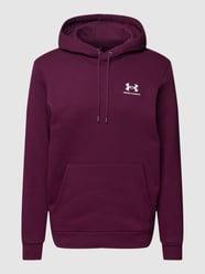 Hoodie mit Label-Stitching Modell 'UA Essential' von Under Armour Bordeaux - 36
