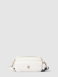 Schoudertas met labeldetails, model 'ICONIC' van Tommy Hilfiger Wit - 25