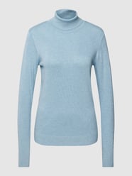 Strickpullover mit Rollkragen Modell 'Pimba' von B.Young Blau - 47