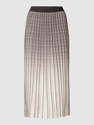 Midirok met plissévouwen van Gerry Weber Bruin - 30