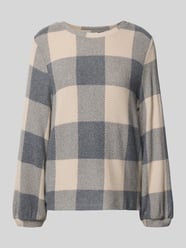 Regular Fit Langarmshirt aus Viskose-Mix von Tom Tailor Beige - 29