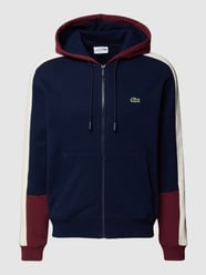 Sweatjacke mit Kapuze von Lacoste Blau - 48