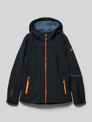 Kurtka softshell z detalem z logo od Killtec - 16