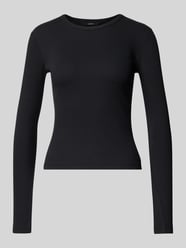 Slim Fit Langarmshirt aus Baumwoll-Mix Modell 'CHLOE' von Vero Moda - 9