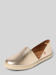 Espadrilles aus Leder Modell 'CARMEN' von Verbenas Gold - 38