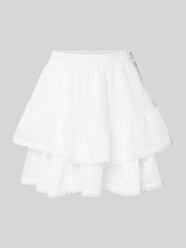 Minirock mit Häkelspitze Modell 'Boho' von Gina Tricot - 2