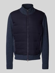 Wolljacke mit Stehkragen von GRAN SASSO Blau - 44