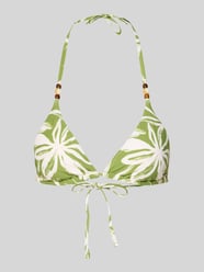 Bikinitop met halter model 'ABSTRACT FLORAL STRAPPY' van Marc O'Polo - 11