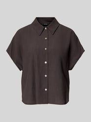 Bluzka o kroju regular fit z fakturowanym wzorem model ‘Fasinga’ od OPUS - 39