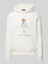 Hoodie mit Motiv- und Label-Print von Polo Ralph Lauren Weiß - 6