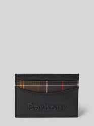 Portemonnaie mit Label-Schriftzug von Barbour Schwarz - 3