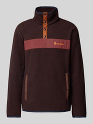 Fleecepullover mit Stehkragen Modell 'TECA' von Cotopaxi Braun - 13