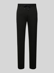 Slim fit broek van viscosemix met tunnelkoord, model 'Sake' van JOOP! Collection - 1