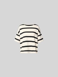 T-shirt o kroju relaxed fit z rękawem o dł. 1/2 od Juvia - 47