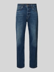 Tapered Fit Jeans aus Baumwoll-Mix Modell 'David' von Lee - 5