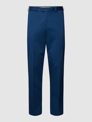 Stoffhose mit Eingrifftaschen Modell 'PEAKER' von Hiltl Blau - 17