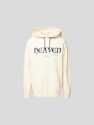 Oversized Hoodie mit Label-Detail von WOOD WOOD Beige - 17