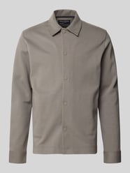 Regular Fit Hemdjacke aus Baumwoll-Mix von Marc O'Polo Beige - 34