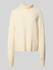 Golf o kroju regular fit z dzianiny z czystego kaszmiru model ‘FALONSO’ od BOSS - 46