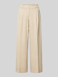 Weite Hose aus Viskose-Mix Modell 'LEA' von Tom Tailor Beige - 7