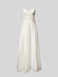 Bruidsjurk met hartvormige hals van Mascara - 12