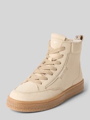 Sneaker aus echtem Rindsleder von Tamaris Beige - 11