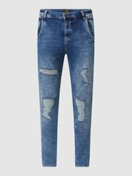 Skinny Fit Jeans mit Stretch-Anteil  von SIK SILK Blau - 36