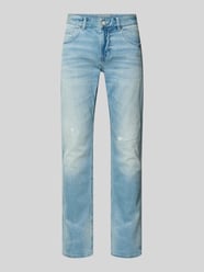 Jeansy o kroju regular fit z efektem znoszenia model 'Nightflight' od PME Legend - 32