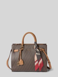 Torba z detal z logo od Liu Jo White - 44