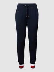 Sweatpants mit Logo-Stickerei von Tommy Hilfiger Blau - 9