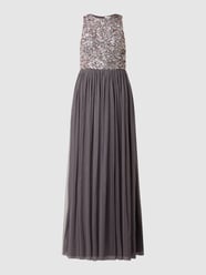 Abendkleid aus Mesh von LACE & BEADS - 45