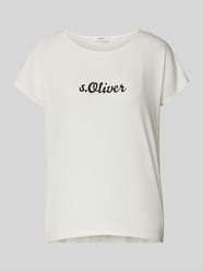 Loose Fit T-Shirt mit überschnittenen Schultern von s.Oliver RED LABEL - 11
