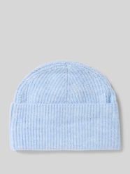 Regular fit muts met wol in gebreide look van Christian Berg Woman - 9