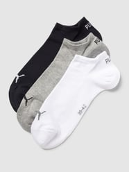 Sneakersocken mit Label-Details im 3er-Pack von Puma Grau - 40