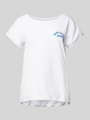 T-Shirt mit Statement-Stitching von Christian Berg Woman - 12