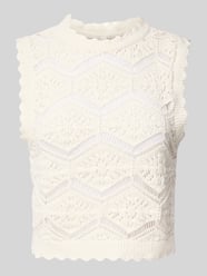 Regular Fit Stricktop aus Baumwoll-Mix Modell 'FRIDA LIFE' von Only - 33